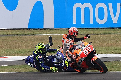 L'impossible explication, à chaud, entre les clans Rossi et Márquez