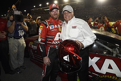 Dale Jr.'s full-time NASCAR career ends with impromptu party