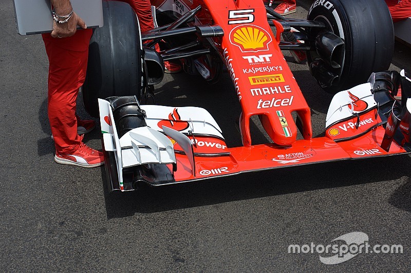 Технический брифинг: переднее крыло Ferrari SF16-H