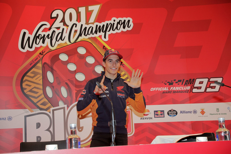 Marc Márquez viert zijn titel