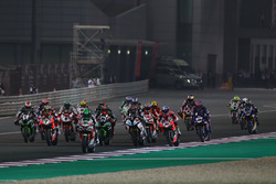 Start zu Rennen 2 am Samstag in Doha