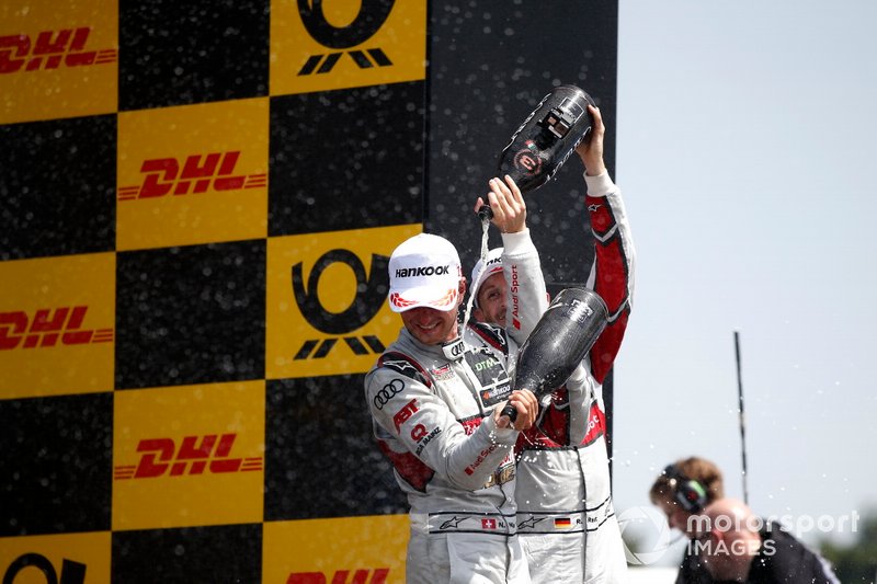 Podium: Nico Müller, Audi Sport Team Abt Sportsline et René Rast, Audi Sport Team Rosberg