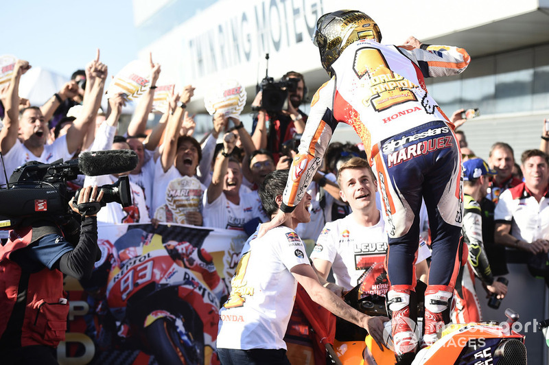 MotoGP-Weltmesiter 2018: Marc Marquez, Repsol Honda Team