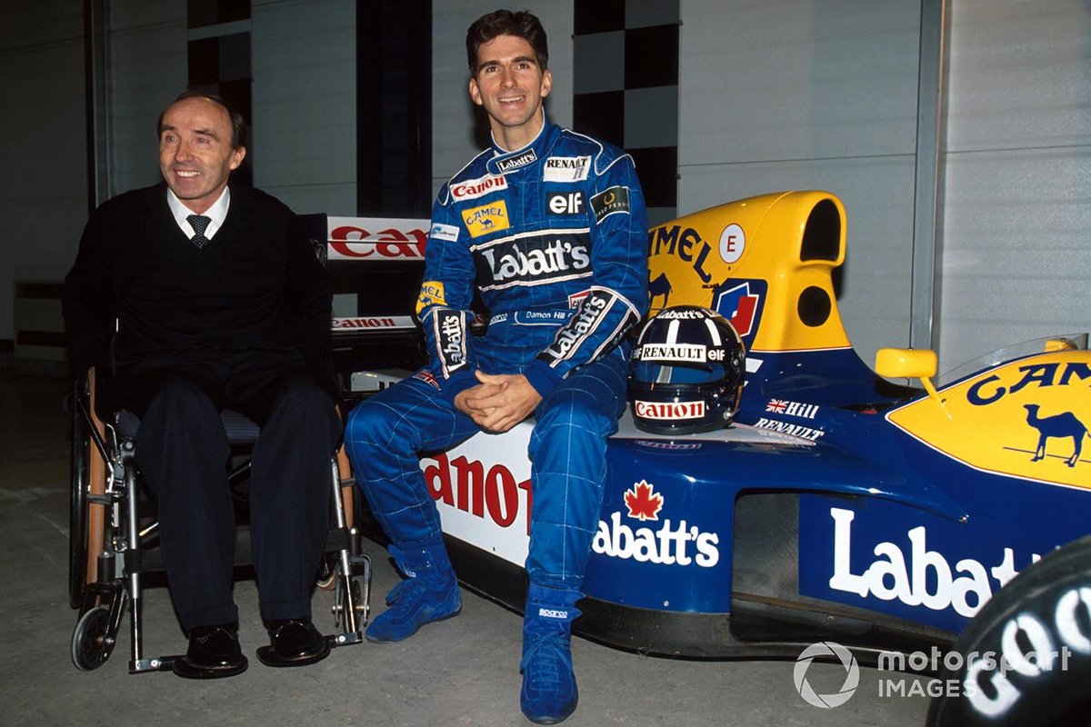 Frank Williams, Damon Hill, Williams