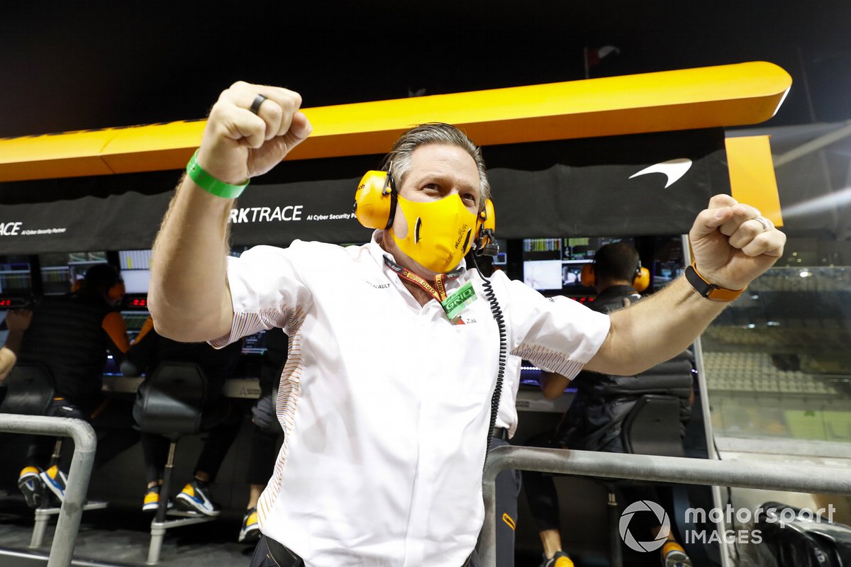 McLaren aseguró el tercer lugar de la copa de constructores.