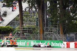 Felipe Massa, Williams FW38, crash