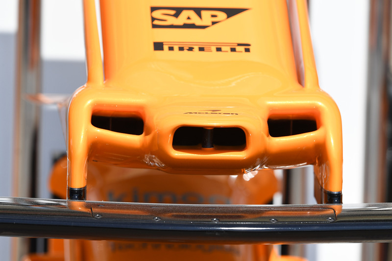 McLaren MCL33 nose detail