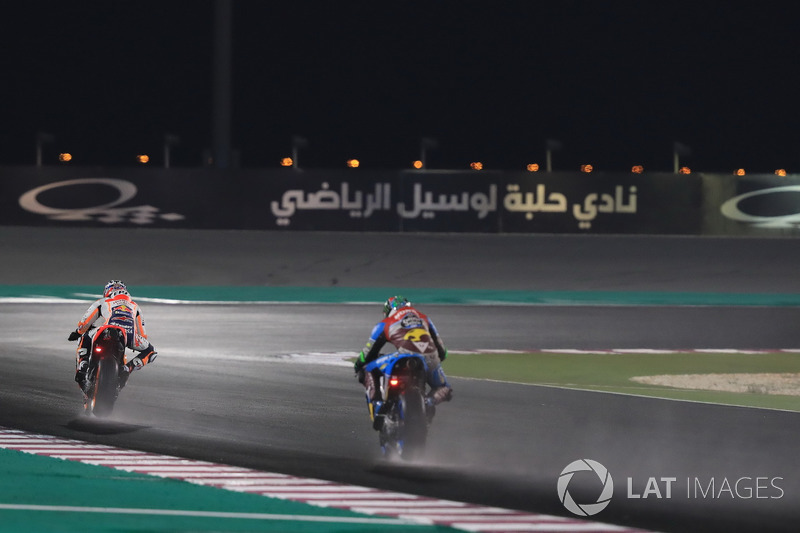 Dani Pedrosa, Repsol Honda Team dan Franco Morbidelli, Estrella Galicia 0,0 Marc VDS