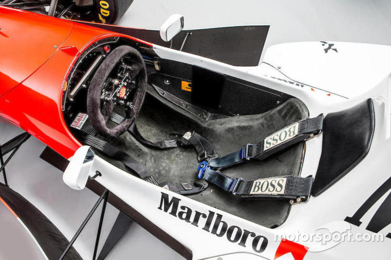 El McLaren-Cosworth Ford MP4/8A de Ayrton Senna