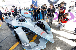 Nico Rosberg, Formula 1 World Champion, Formula E investor, drives the Formula E track car