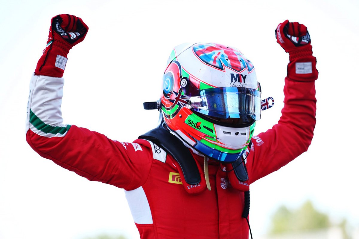 Race winner Olli Caldwell, Prema Racing