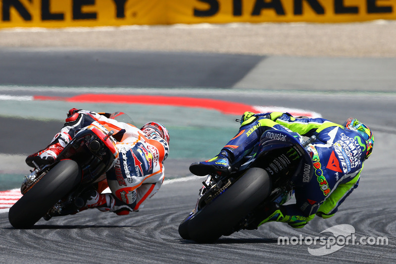 Marc Marquez, Repsol Honda Team, Valentino Rossi, Yamaha Factory Racing