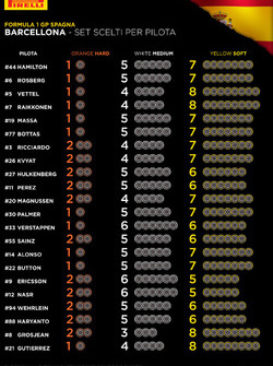 Pneumatici Pirelli scelti per pilota