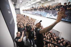 Lewis Hamilton, Mercedes AMG F1, Niki Lauda, Fahri Direktör, Mercedes AMG F1, Toto Wolff, Direktör M