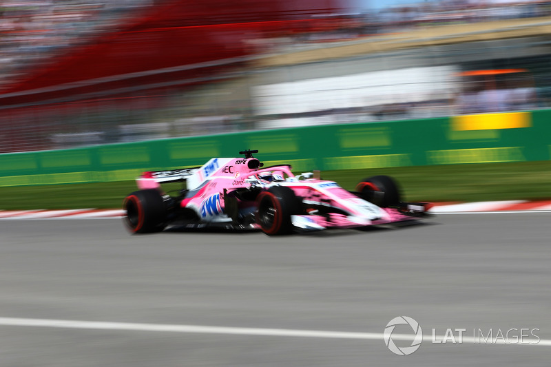 10: Sergio Perez, Force India VJM11, 1'12.671
