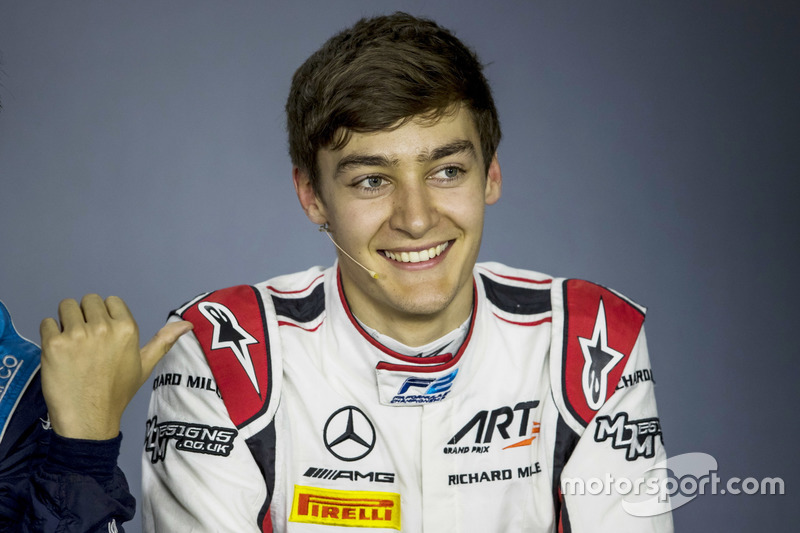 Press Conference: George Russell, ART Grand Prix