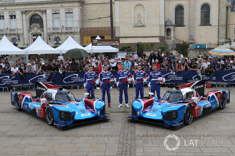 #11 SMP Racing BR Engineering BR1: Mikhail Aleshin, Vitaly Petrov, Jenson Button, #17 SMP Racing BR Engineering BR1: Stéphane Sarrazin, Egor Orudzhev, Matevos Isaakyan