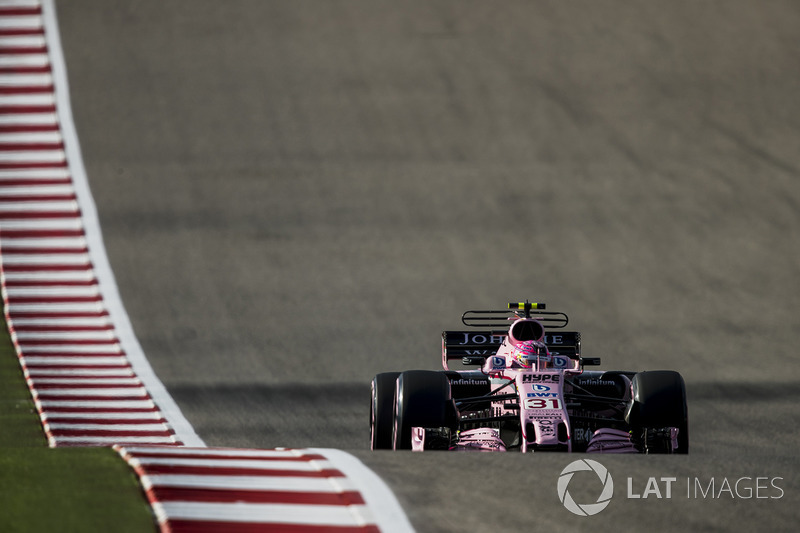 6 місце — Естебан Окон, Force India. Умовний бал — 14,537