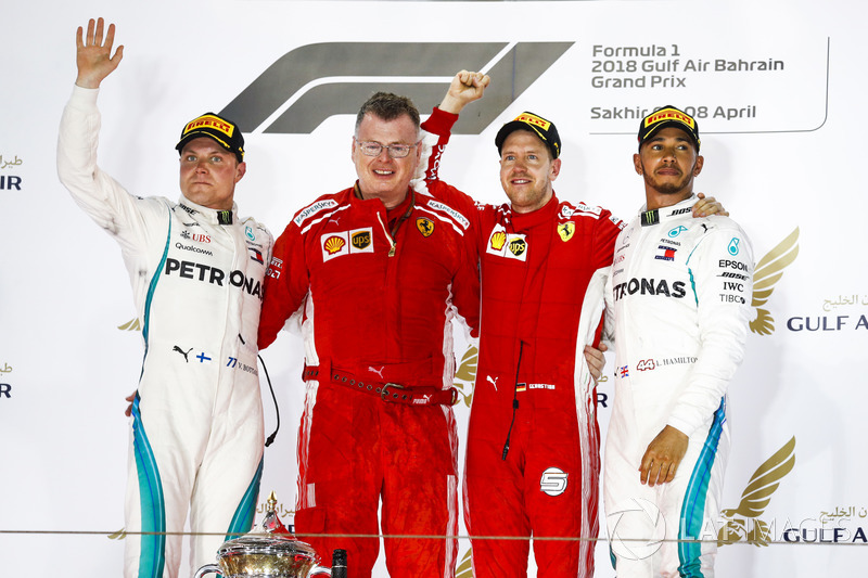 Valtteri Bottas, Mercedes AMG F1, Sebastian Vettel, Ferrari, Lewis Hamilton, Mercedes AMG F1