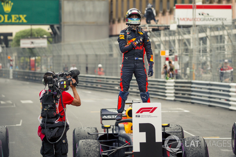 Победитель Даниэль Рикардо, Red Bull Racing RB14