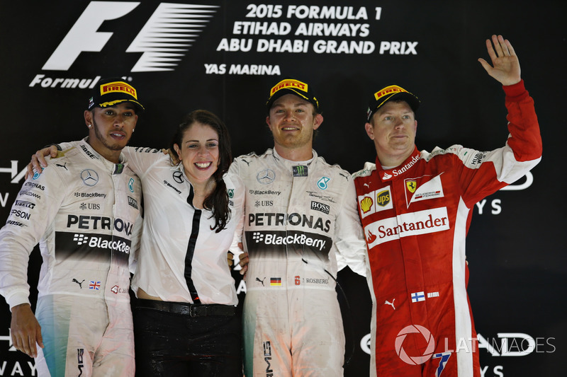 Abu Dhabi GP 2015 Podyum