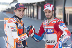 Marc Marquez, Repsol Honda Team, Andrea Dovizioso, Ducati Team