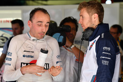 Robert Kubica, Williams and Sergey Sirotkin, Williams