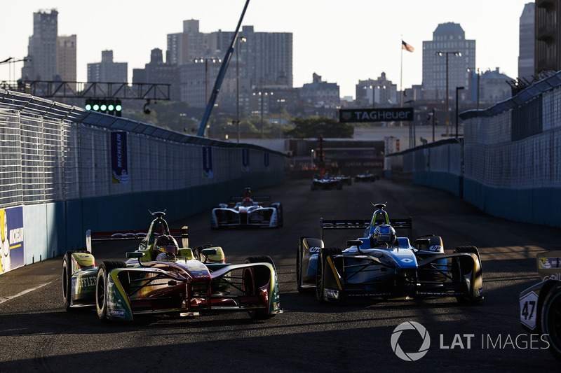 Daniel Abt, ABT Schaeffler Audi Sport, e Nicolas Prost, Renault e.Dams