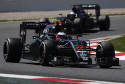 Jenson Button, McLaren MP4-31 voor Fernando Alonso, McLaren MP4-31
