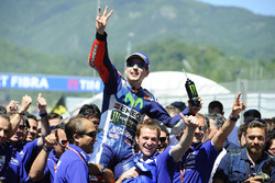 Race winner Jorge Lorenzo, Yamaha Factory Racing