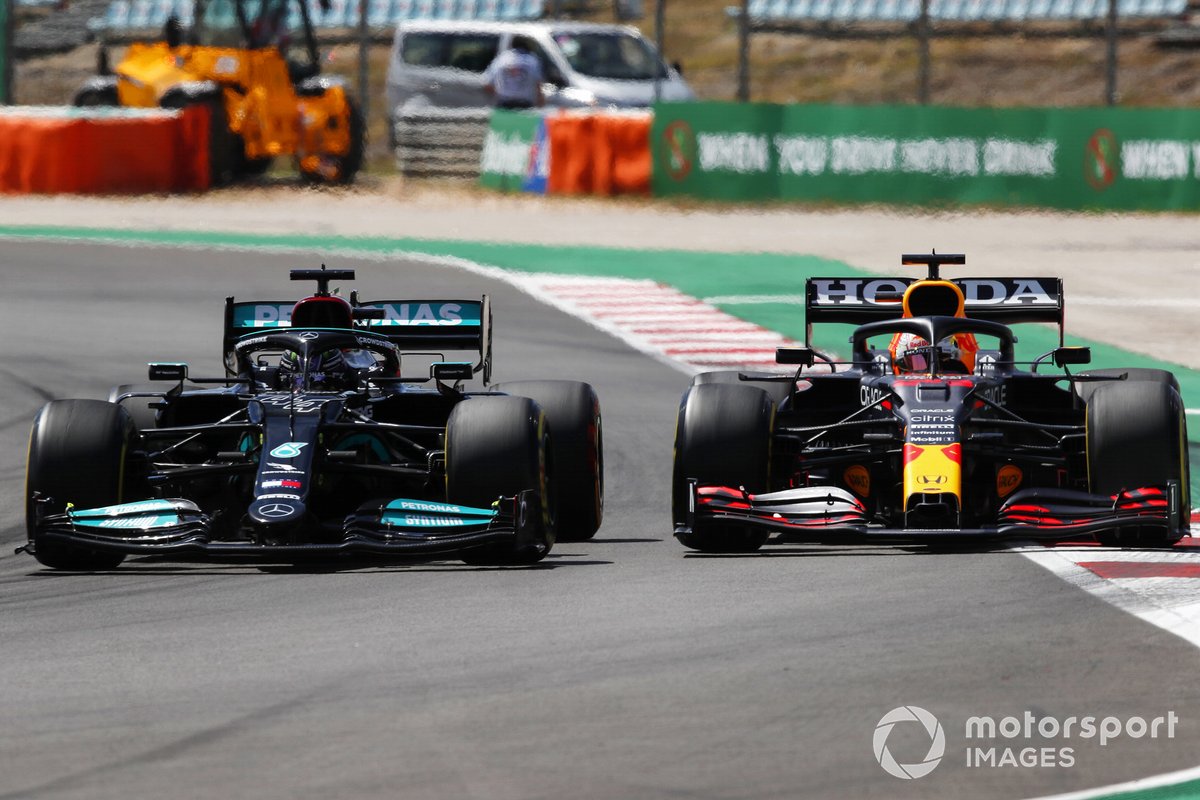 Lewis Hamilton, Mercedes W12, Max Verstappen, Red Bull Racing RB16B