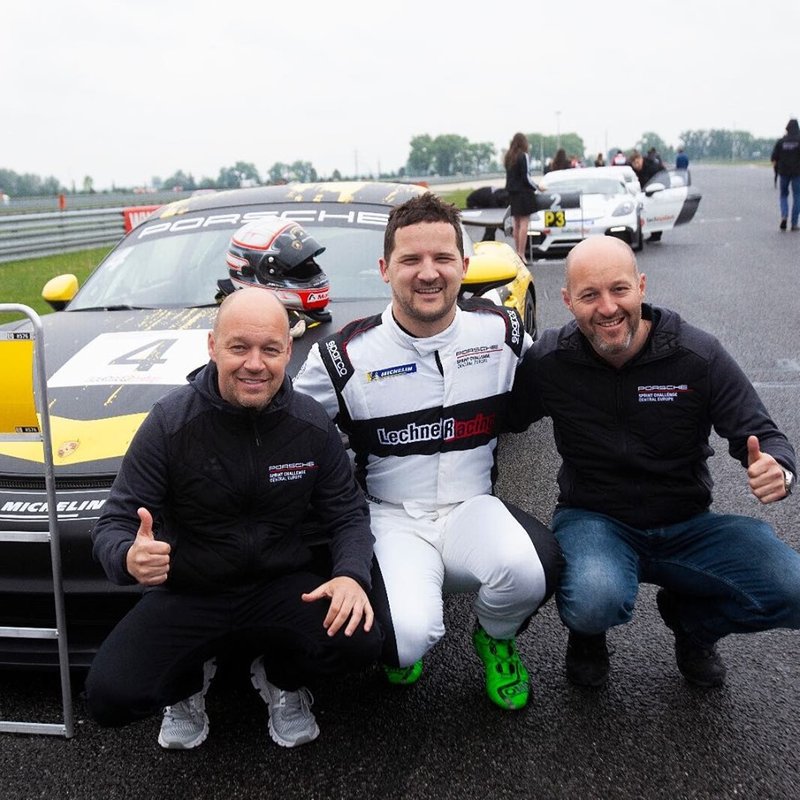 Robert Lechner, Štefan Rosina, Walter Lechner Jr