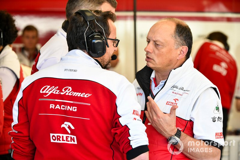 Frederic Vasseur, Team Principal, Alfa Romeo Racing