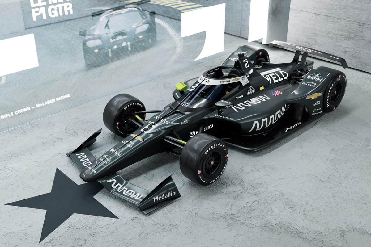 Así lucirá el coche de Pato O'Ward en Indy 500.