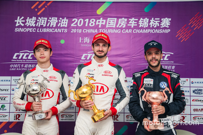 Ye Hong Li, Kia Racing Team China, Alex Fontana, Kia Racing Team China, Rodolfo Avila, SAIC VW333 Racing