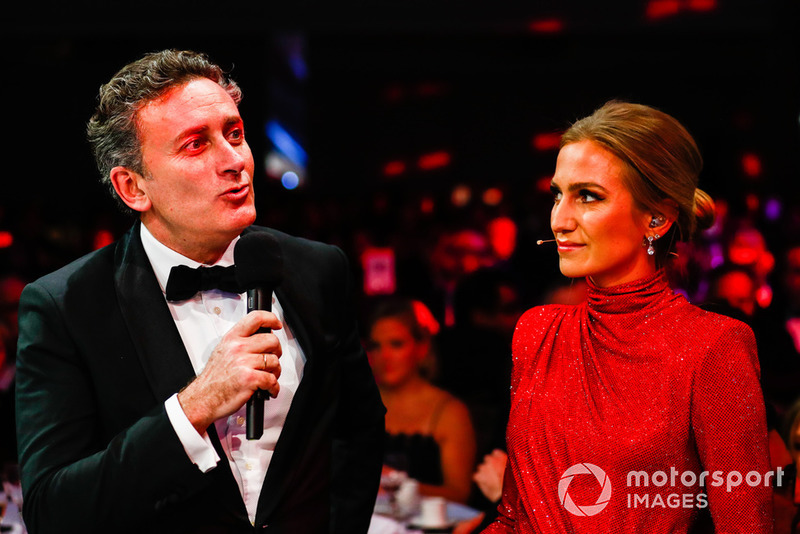 FIA Formula E CEO Alejandro Agag bersama Julia Piquet