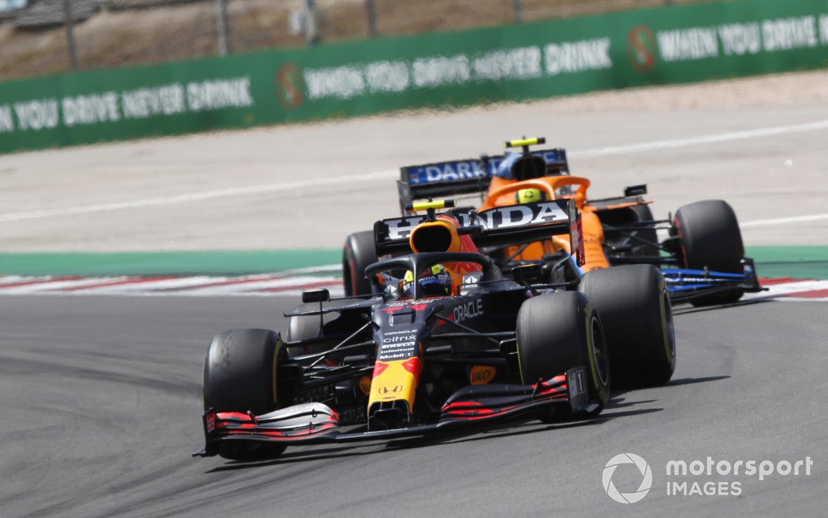 Sergio Perez vs Lando Norris