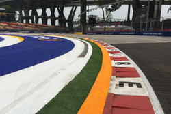 GP di Singapore: dettaglio del cordolo alla Curva 2