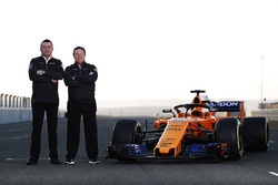 Eric Boullier, Zak Brown, McLaren