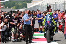 Il poleman Valentino Rossi, Yamaha Factory Racing