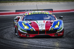 #51 AF Corse Ferrari 488 GTE: Gianmaria Bruni, James Calado
