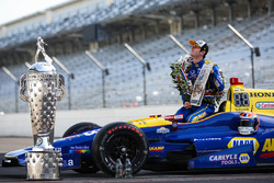 Winnaar Alexander Rossi, Herta - Andretti Autosport Honda
