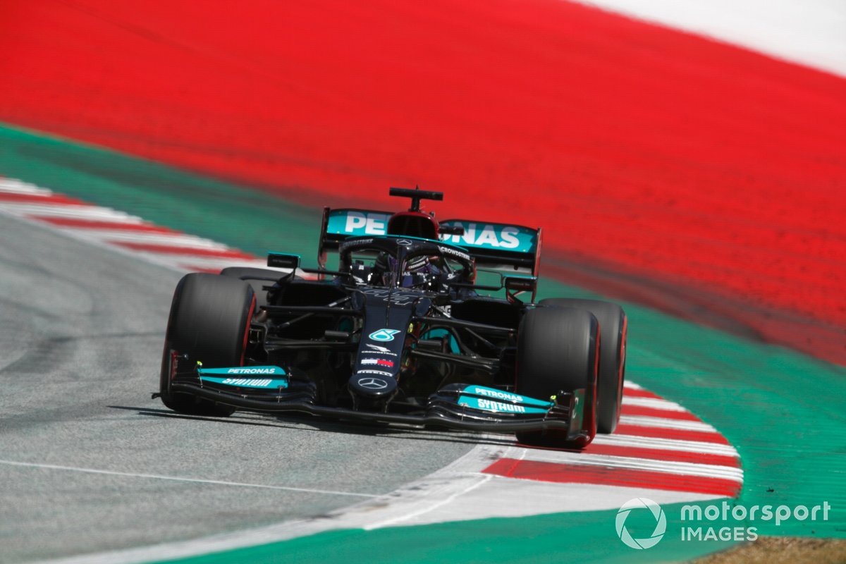 P5 Lewis Hamilton, Mercedes W12