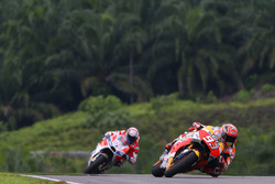 Marc Marquez, Repsol Honda Team, Andrea Dovizioso, Ducati Team