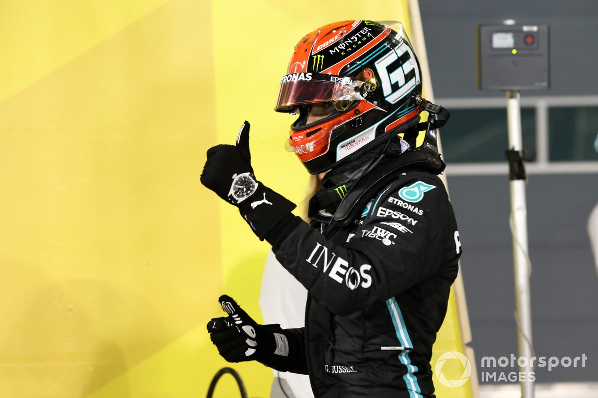 Джордж Расселл, Mercedes-AMG F1, после квалификации