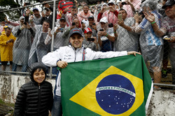 Felipe Massa, Williams, mit Sohn Felipinho Massa