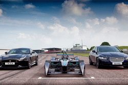 Jaguar Formula E, XE and F-Type SVR at Mallory Park