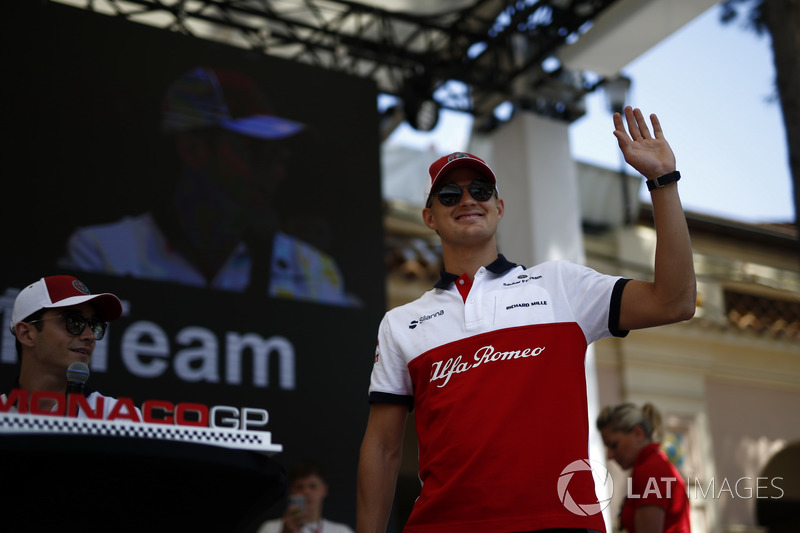 Marcus Ericsson, Sauber sur scène