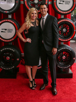 Грем Рейхол, Rahal Letterman Lanigan Racing Honda, з дружиною Кортні Форс