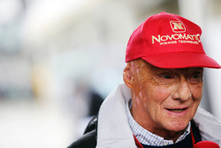 Niki Lauda, voorzitter Mercedes